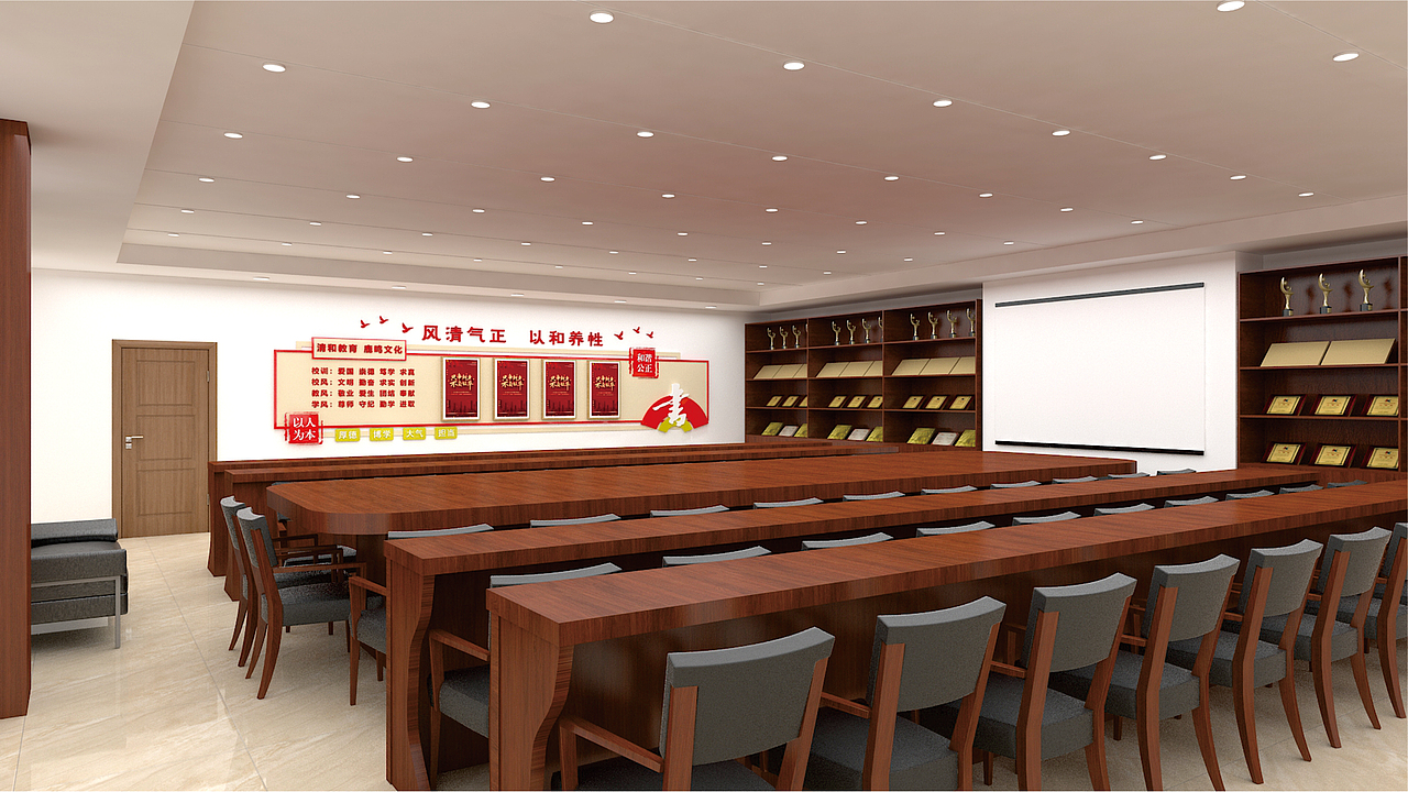 清溪中学 校园文化墙