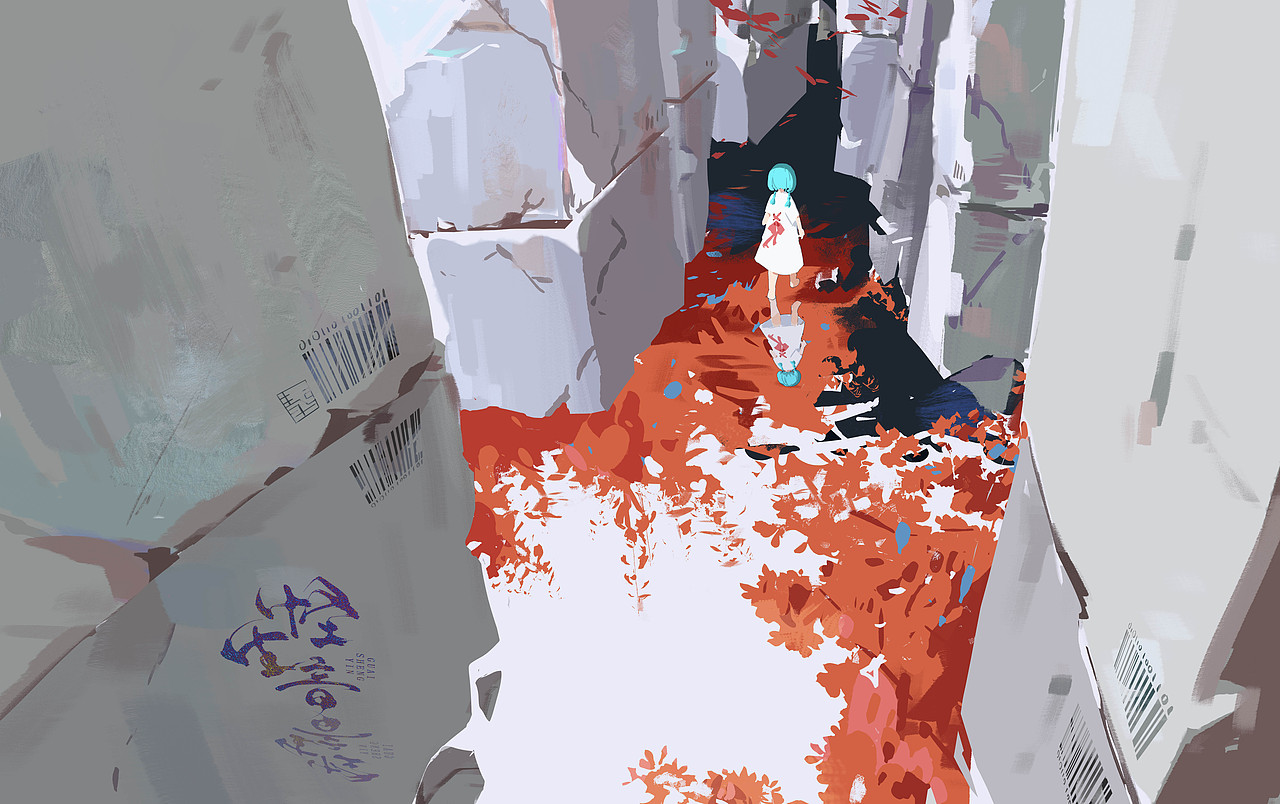 秋（图ZMzQzMDI5NTQ0） - 创作习作 - 站酷设计师怪生音原创素材 - 站酷ZCOOL