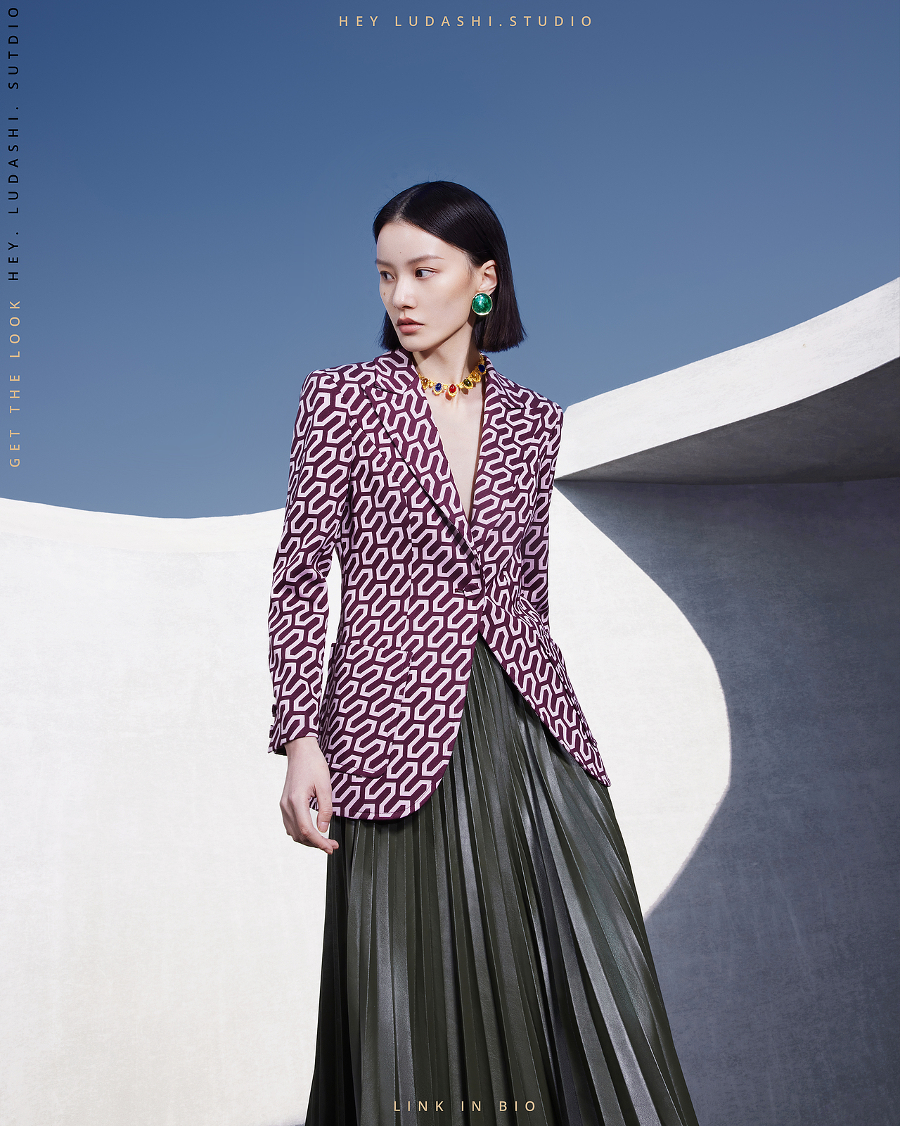 慕天姿大女装品牌X 2023秋冬形象大片