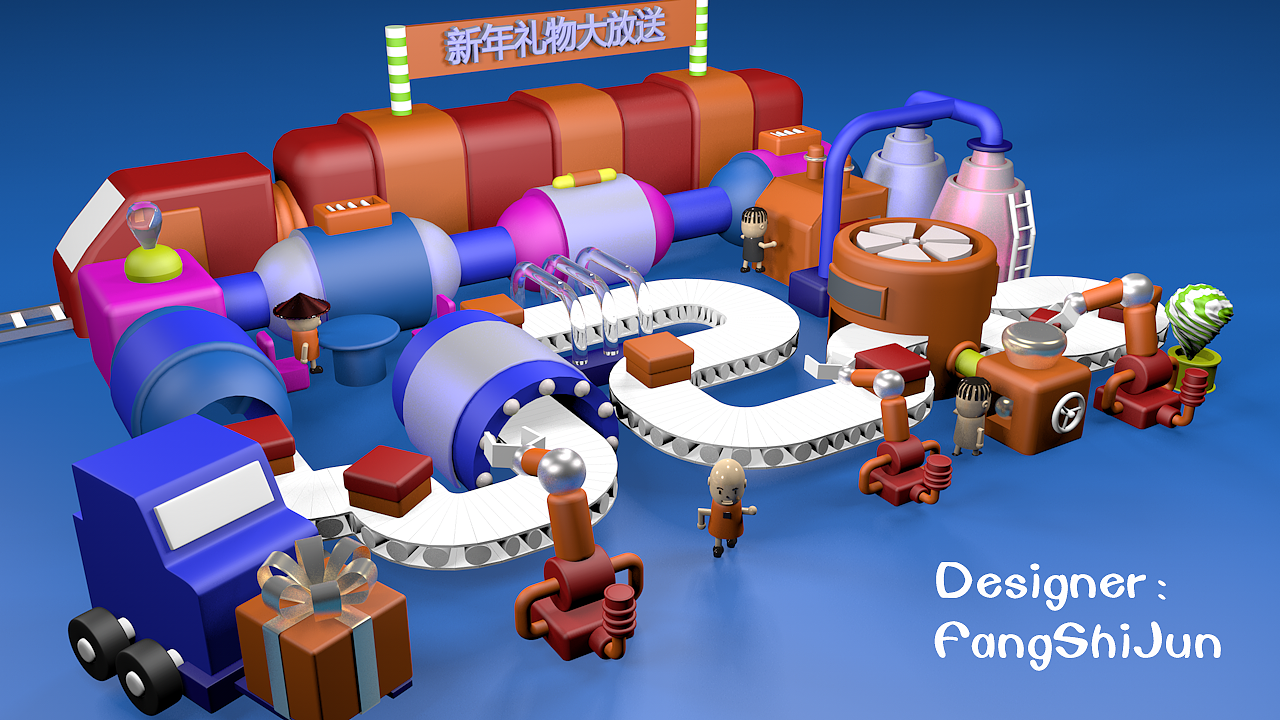 c4d建模（图ZMzA1OTUwODk2） - 场景 - 站酷设计师一间小房子原创素材 - 站酷ZCOOL