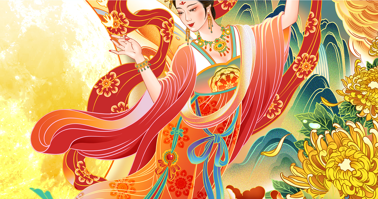 月满千宫 情满中秋——节日礼盒插画(图ZMzE1ODUxNDg0) - 商业插画 - 站酷设计师以爱名之原创素材 - 站酷ZCOOL