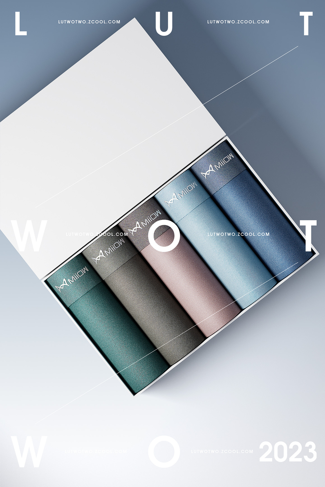 里外不一,高质感的男士撞色内裤