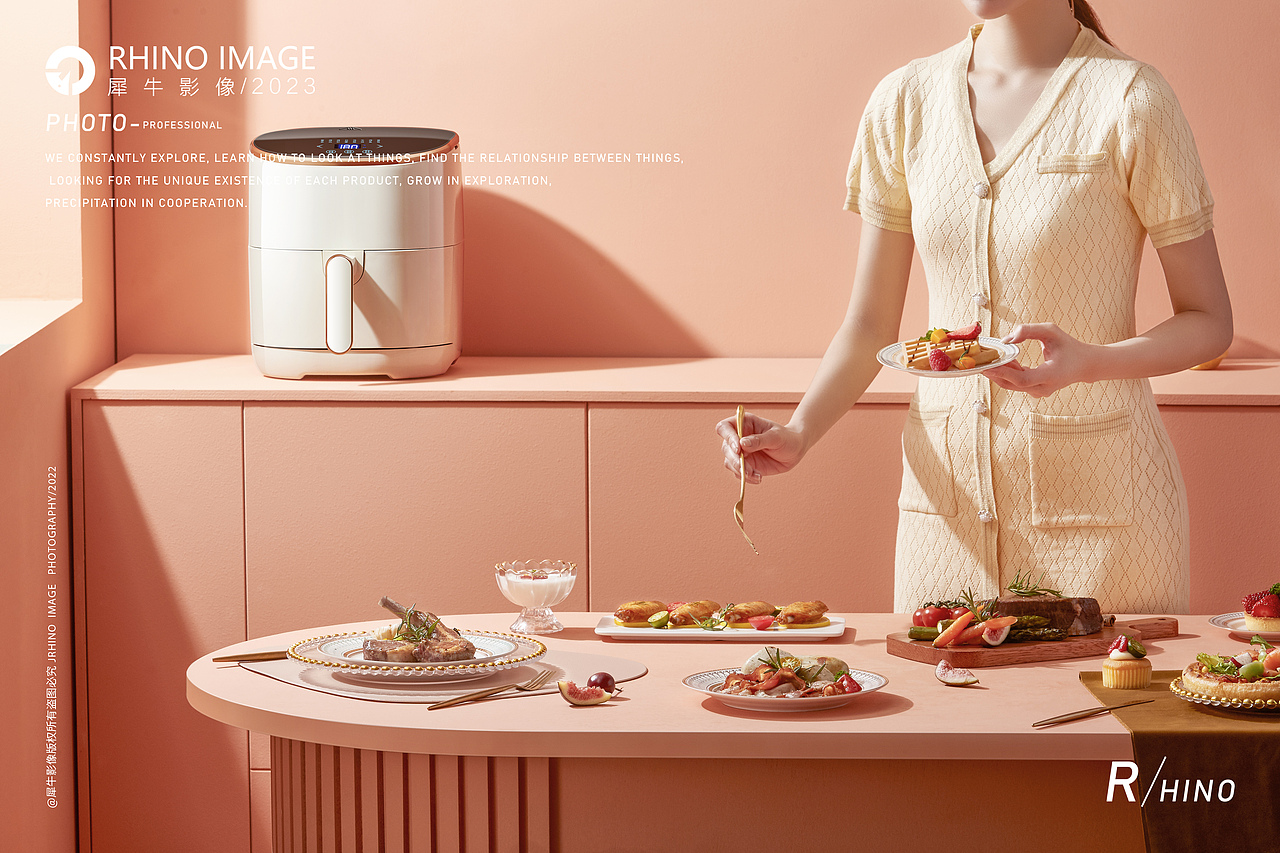 空气炸锅 | 小家电 | 犀牛影像（图ZMzU1MzQwODg0） - 产品摄影 - 站酷设计师犀牛影像原创素材 - 站酷ZCOOL