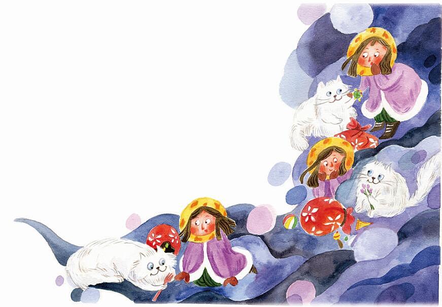 儿童插画 已商用出版