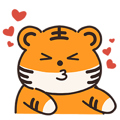 胖胖虎生威（wx表情包）（图ZMzA4OTE2Njcy） - 创作习作 - 站酷设计师Jacinthe盛原创素材 - 站酷ZCOOL