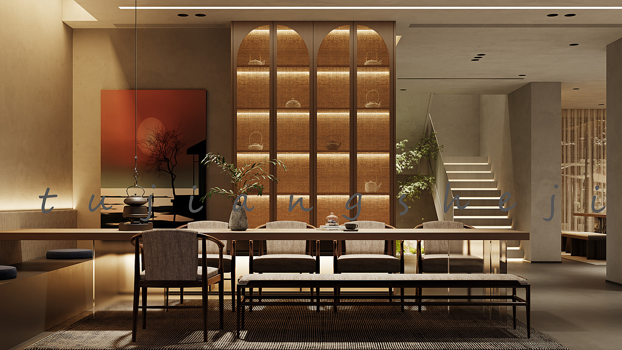 新中式会所 · 融合古今 诗意东方