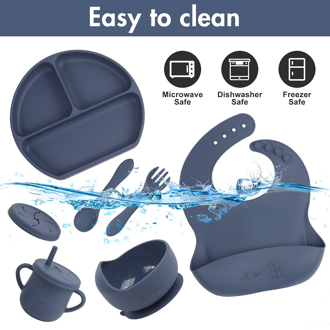 婴童餐具套装 | 亚马逊