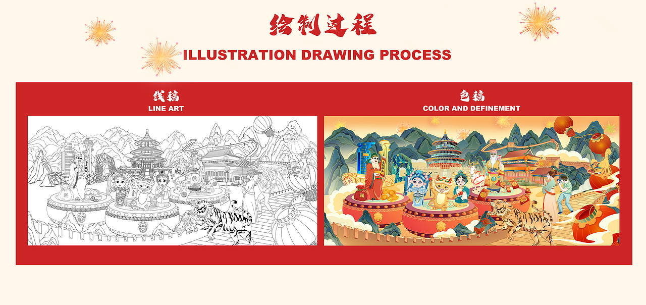 瑞虎迎福-虎年新春贺岁图