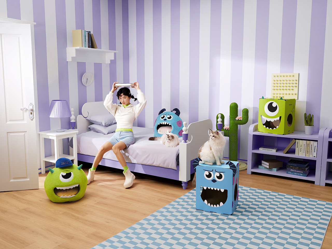 未卡猫空间x皮克斯 场景空间美术作品（图ZMzI0MTA2MTM2） - 产品摄影 - 站酷设计师一兹Studio原创素材 - 站酷ZCOOL