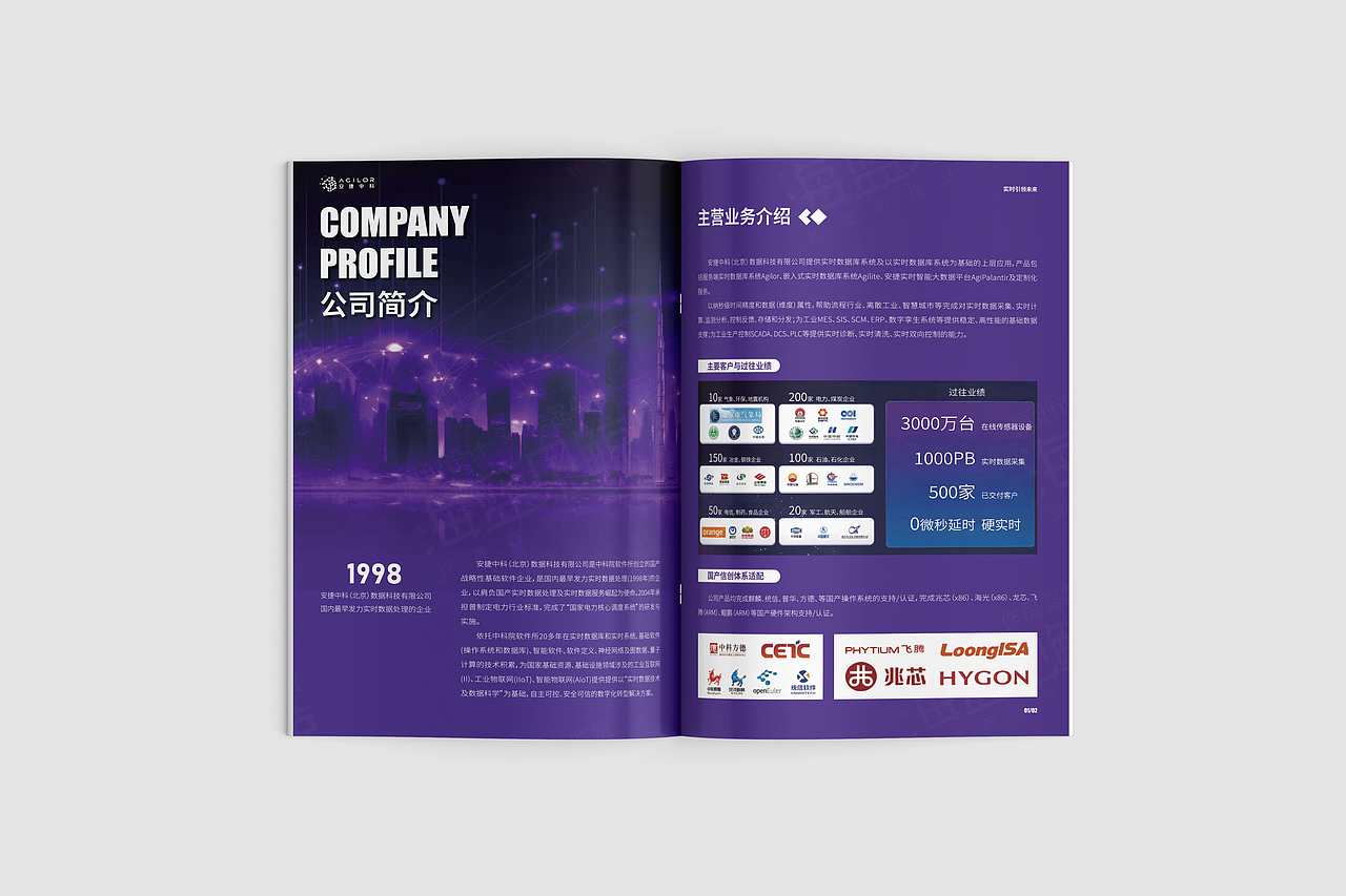 软件数据科技画册
