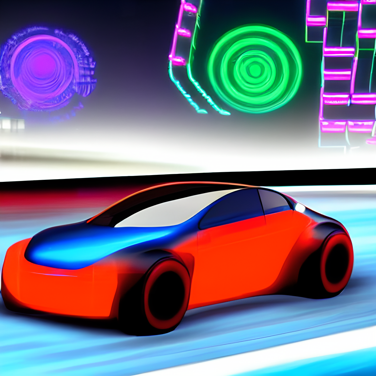 AI绘图-车（图ZMzE3NDc4NTY0） - 艺术插画 - 站酷设计师evey_Chen原创素材 - 站酷ZCOOL