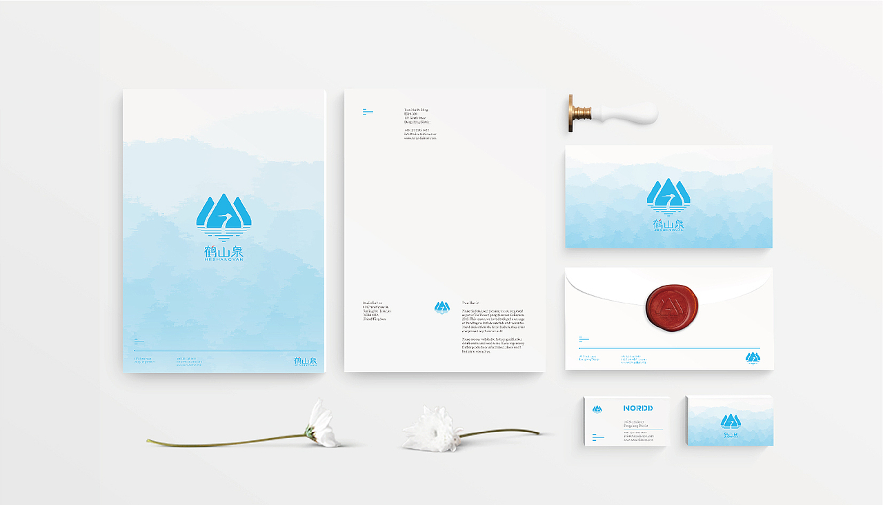 LOGO 品牌设计 饮料/矿泉水LOGO 鹤山泉（图ZMzAyNzQ2Mjc2） - Logo - 站酷设计师木易i7原创素材 - 站酷ZCOOL