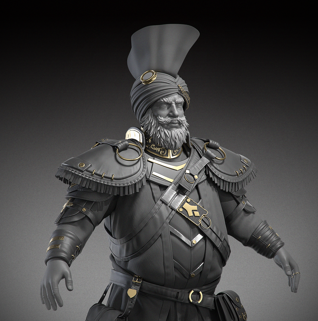 AboutCG游戏角色线下班 第十二期 学员作品 