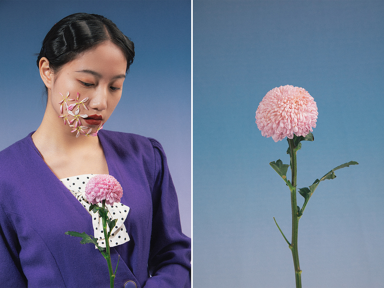 时尚妆容造型拍摄