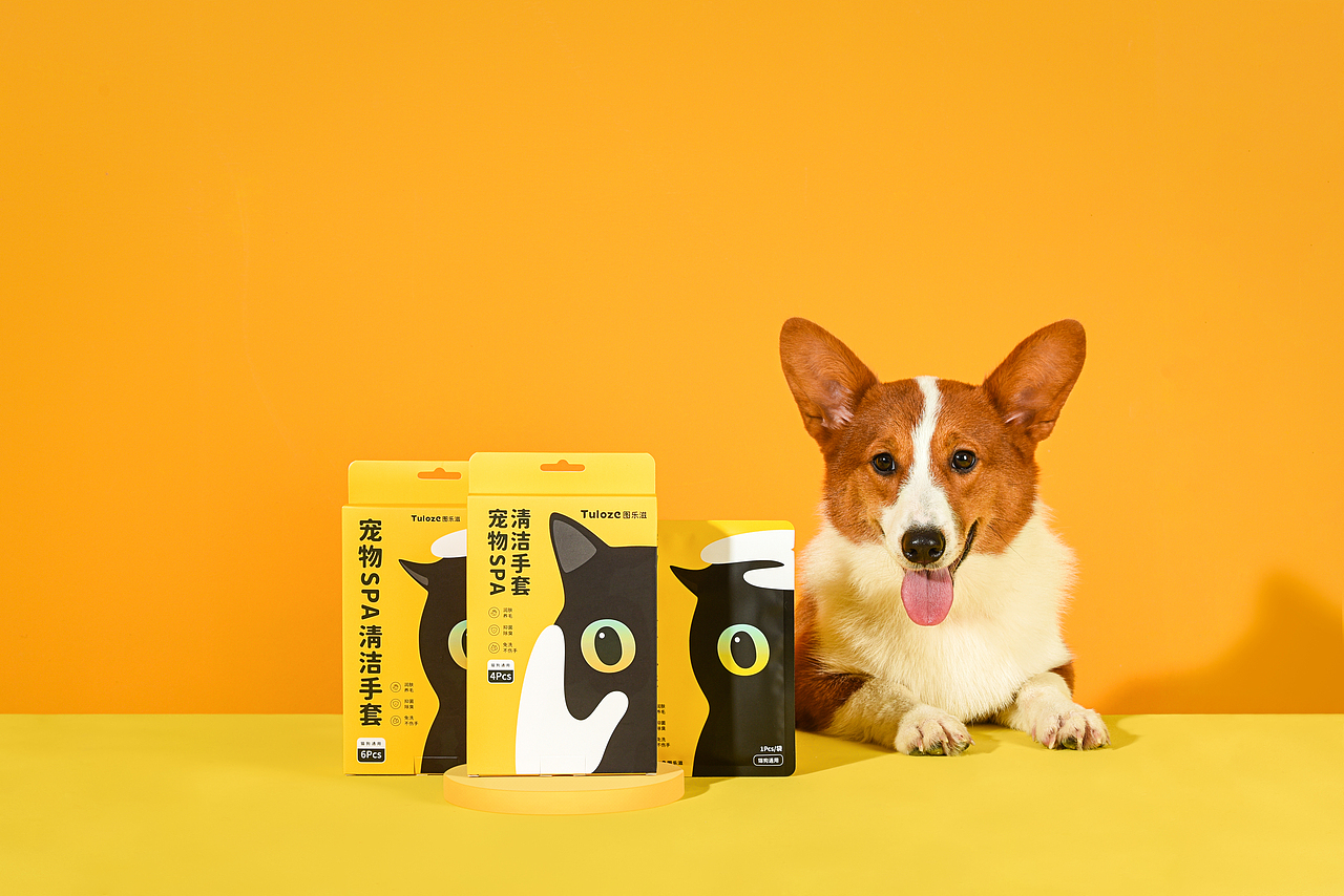 宠物清洁手套-摄影选集