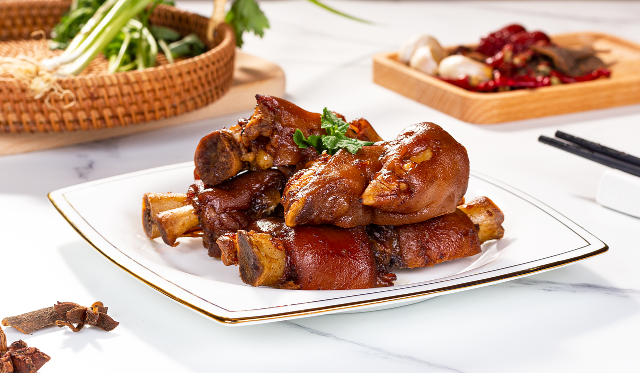 【原创摄影】蜜汁叉烧肉&酱烧猪蹄