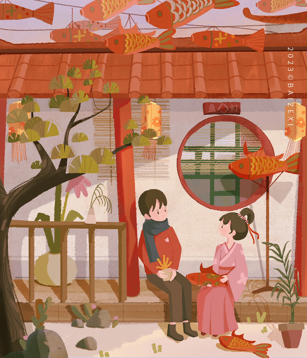 傳統(tǒng)節(jié)日與非遺文化（圖ZMzU3NDg5MzI4） - 創(chuàng)作習作 - 站酷設計師白澤兮原創(chuàng)素材 - 站酷ZCOOL