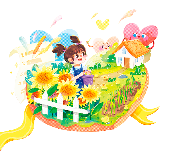 儿童期刊杂志插图2（图ZMzQ4NTgzMzc2） - 儿童插画 - 站酷设计师可达丫原创素材 - 站酷ZCOOL