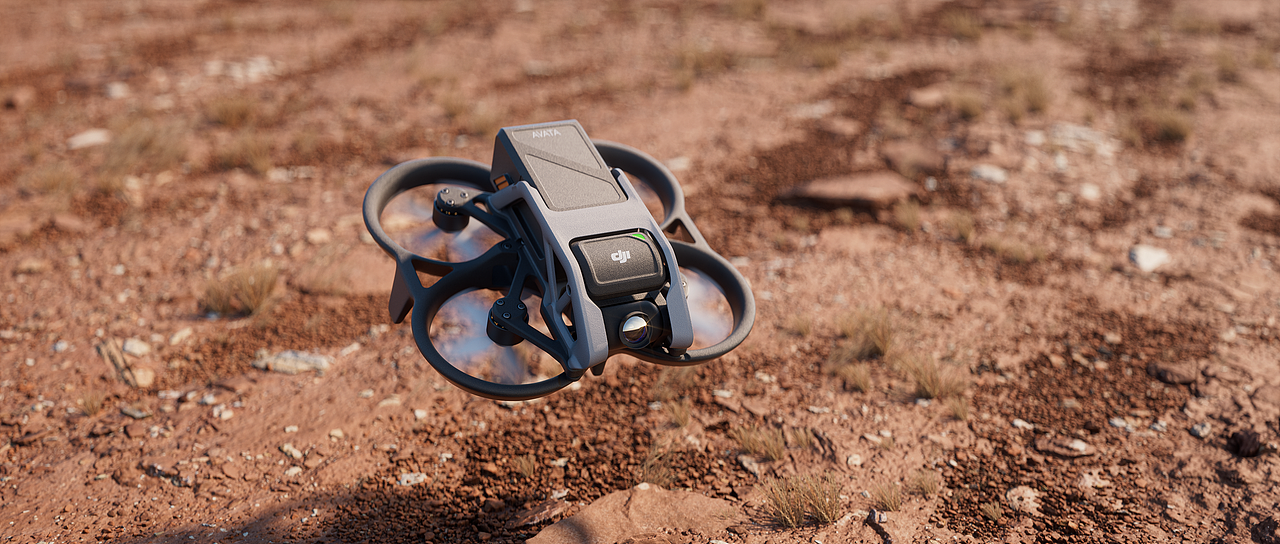 DJI Avata穿梭机渲染练习（图ZMzIyMDY5NDM2） - 产品 - 站酷设计师吴名小伙原创素材 - 站酷ZCOOL