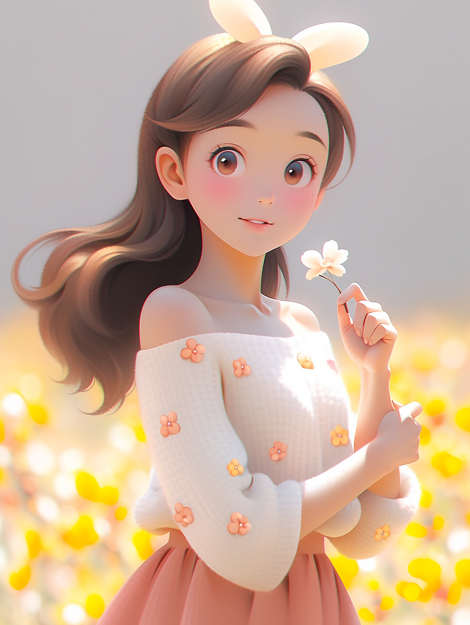 桃桃公主（图ZMzQwODQ4MDc2） - AI作品 - 站酷设计师那木DG原创素材 - 站酷ZCOOL