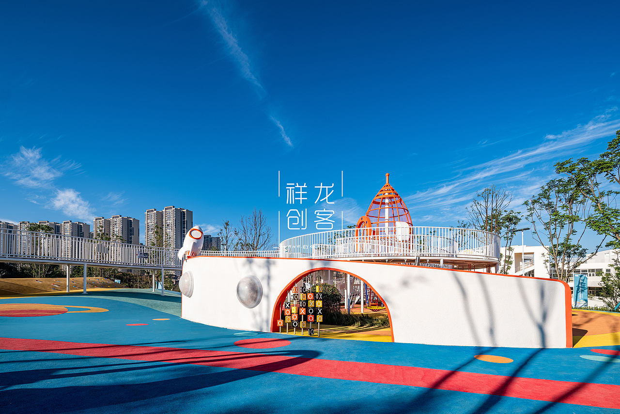 园林实景|中铁阅山湖无动力乐园建筑空间摄影