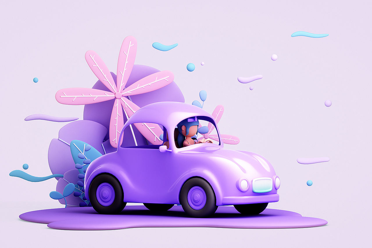 原创3D人物与露营（图ZMzMxMTQyMzk2） - 场景 - 站酷设计师龙套就是龙套原创素材 - 站酷ZCOOL