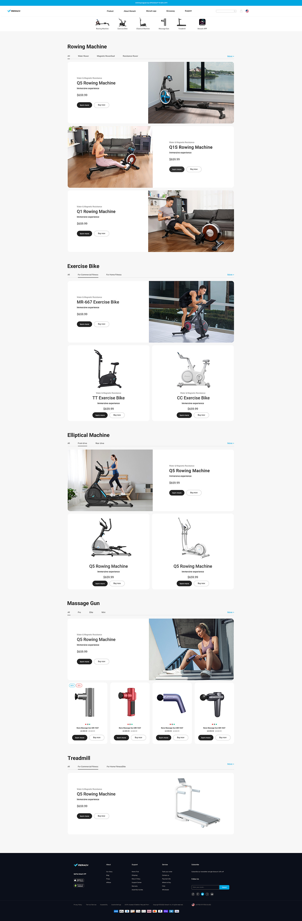 MERACH品牌shopify独立站banner网页设计UI设计(图ZMzYzNzAxMTky) - 企业官网 - 站酷设计师wmgods原创素材 - 站酷ZCOOL