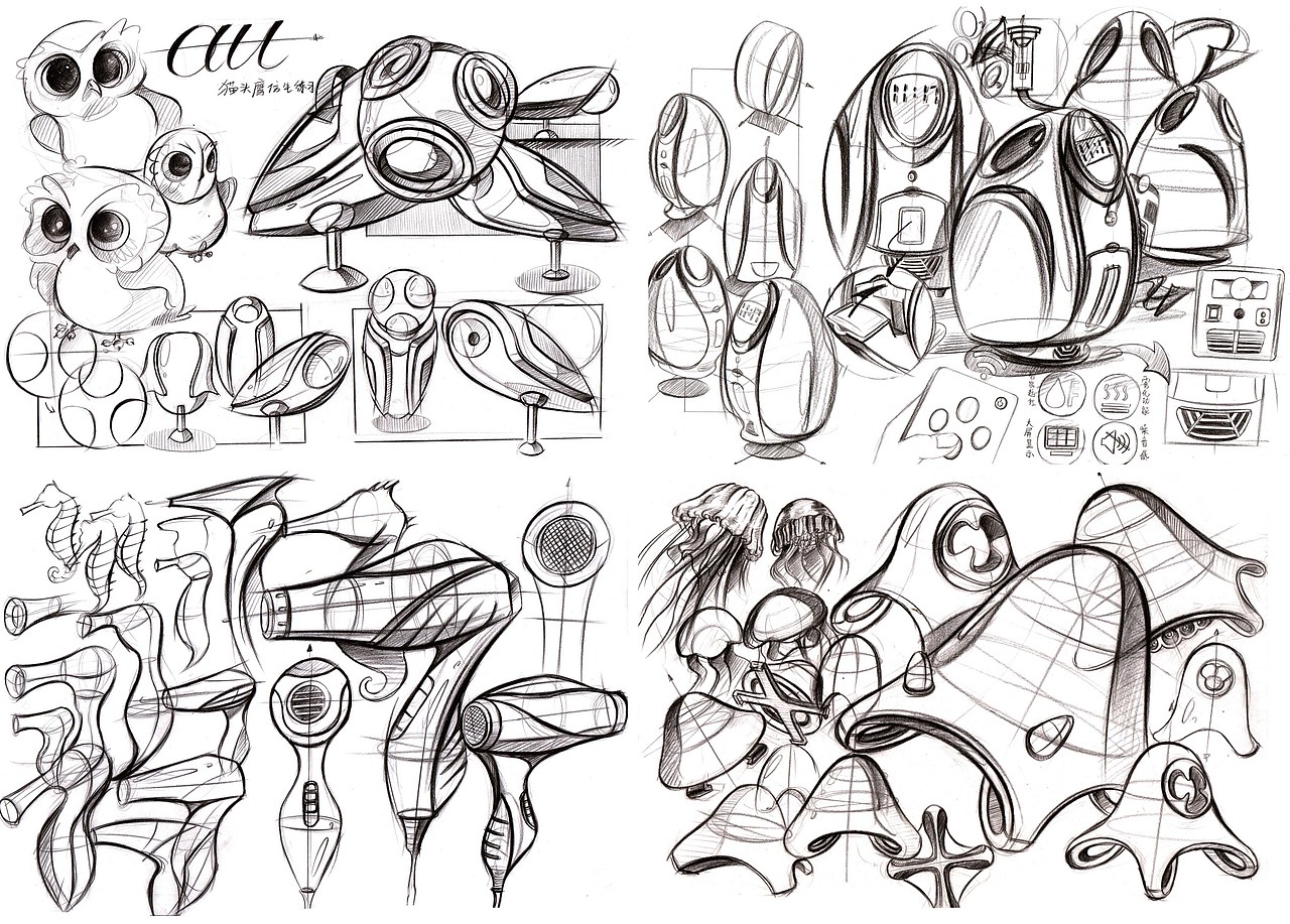 工业设计考研手绘
