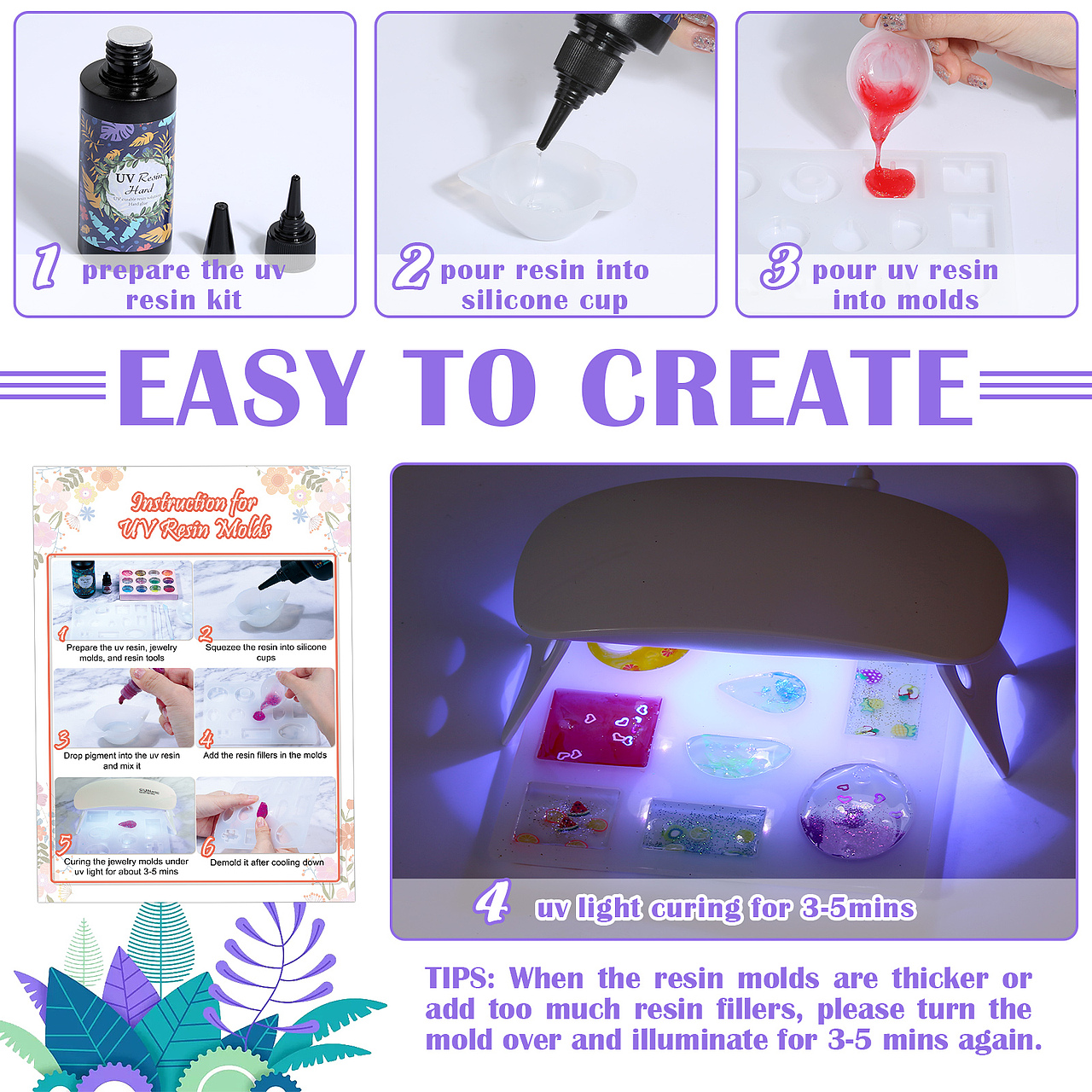 亚马逊主图-滴胶套装