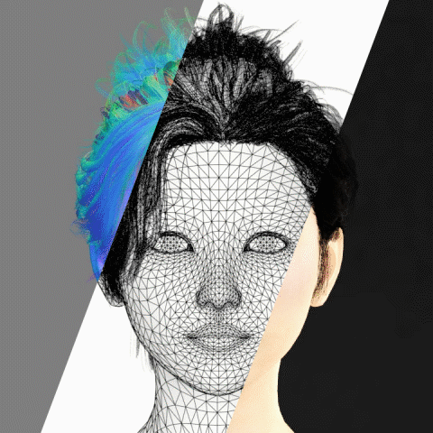 墨兰虚拟人形象模型