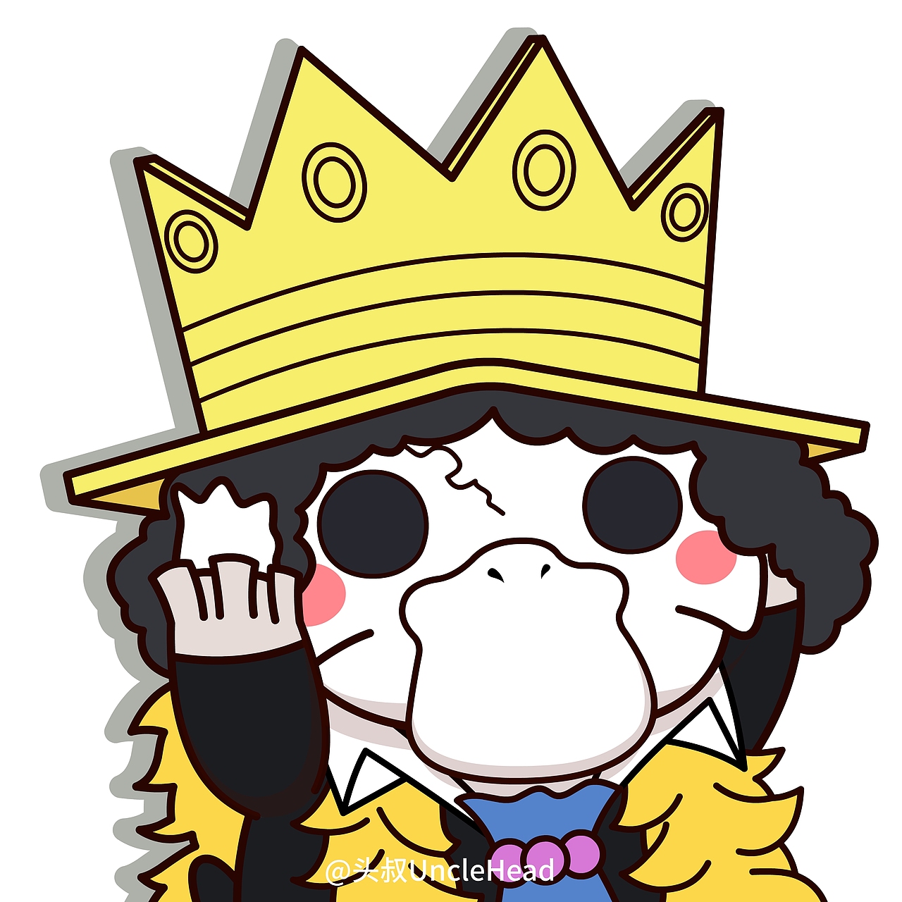 可达鸭系列头像海贼王篇