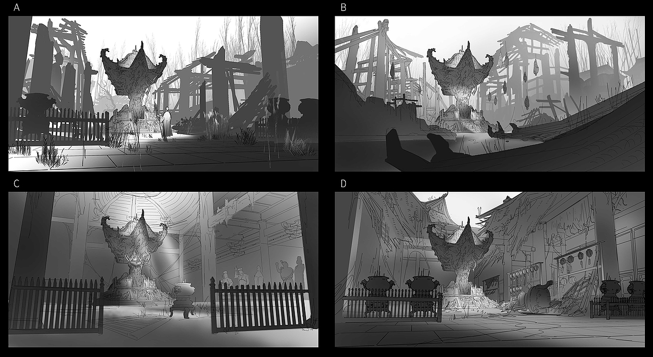 蜘蛛空母庙（图ZMzM3ODEzODc2） - 其他 - 站酷设计师Yespon原创素材 - 站酷ZCOOL