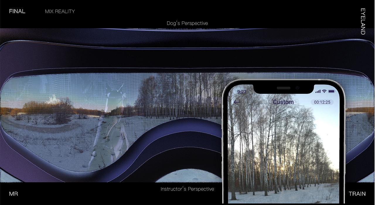 工作犬MR辅助训练设备