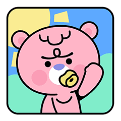 SUPER BEAR微信表情（图ZMzQ0Mjg0NDA0） - IP形象 - 站酷设计师奇果QIGOR原创素材 - 站酷ZCOOL