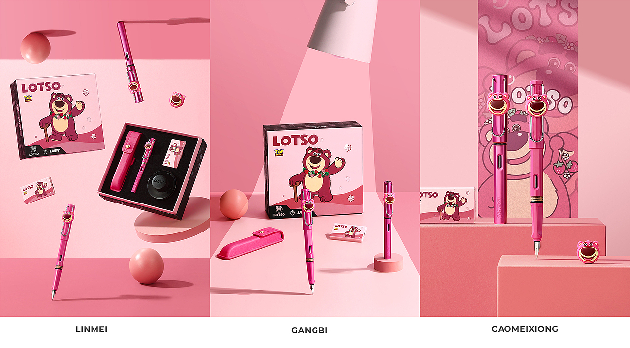 草莓熊『LOTSO｜趣味钢笔礼盒』X JOE VISION（图ZMzcwOTI1NTE2） - 产品摄影 - 站酷设计师南京久纪视觉摄影原创素材 - 站酷ZCOOL