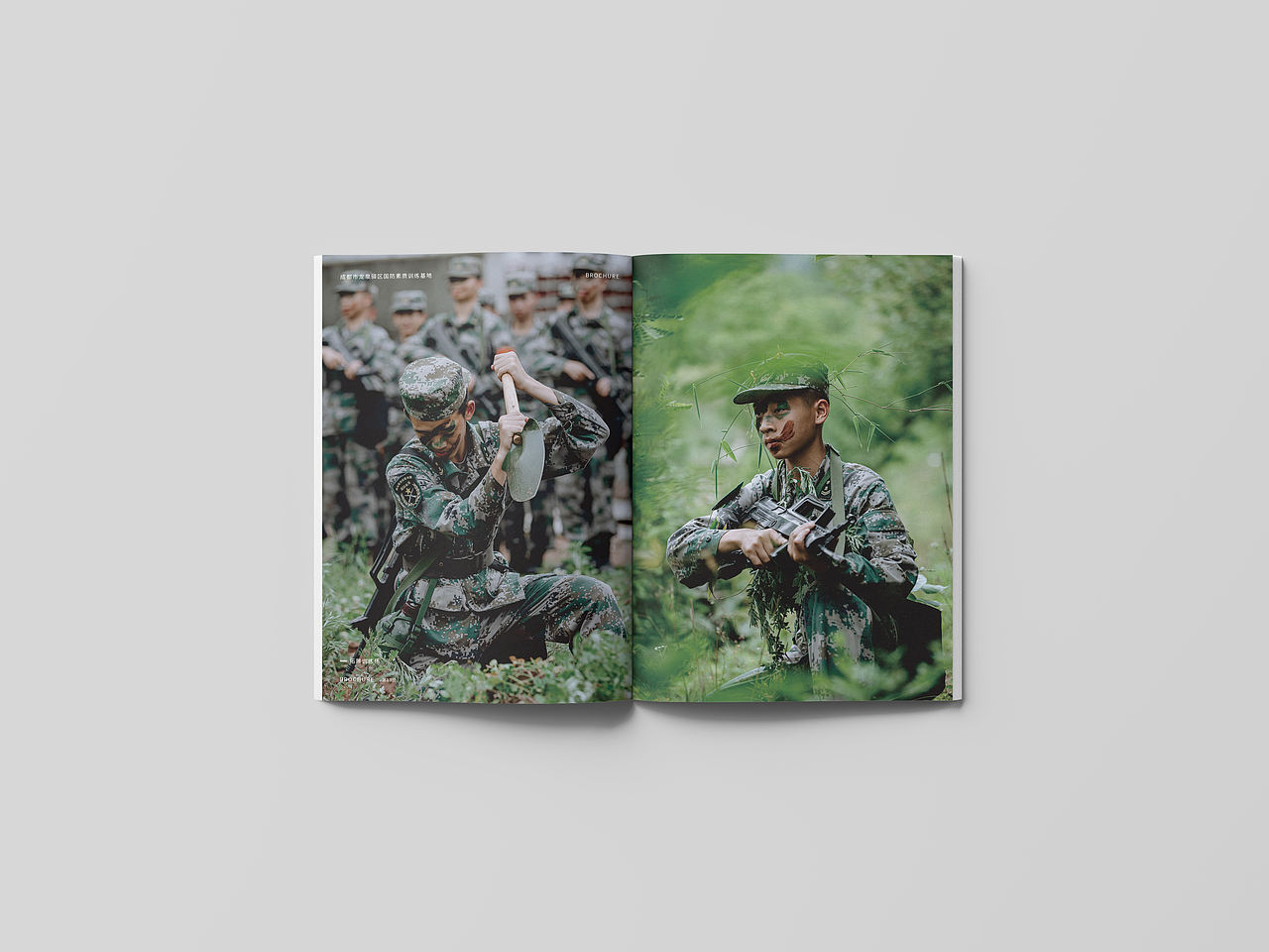 国防教育基地宣传手册（图ZMzY4MjkzNTI0） - 书籍/画册 - 站酷设计师启山创意原创素材 - 站酷ZCOOL