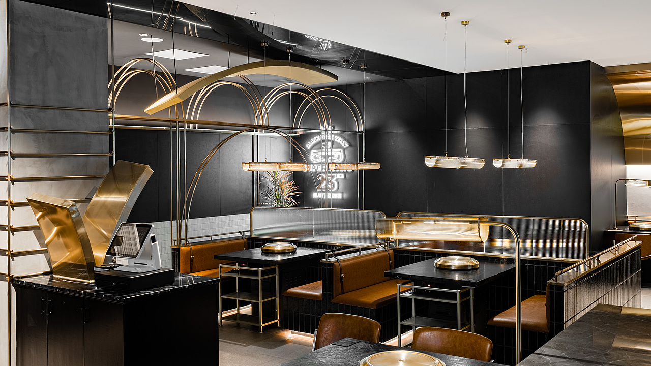 嘿嘟嘟烤肉(国泰广场店)|重庆顺意装饰公司（图ZMzIwMjY4NTEy） - 酒店餐饮设计 - 站酷设计师派派全案设计公司原创素材 - 站酷ZCOOL