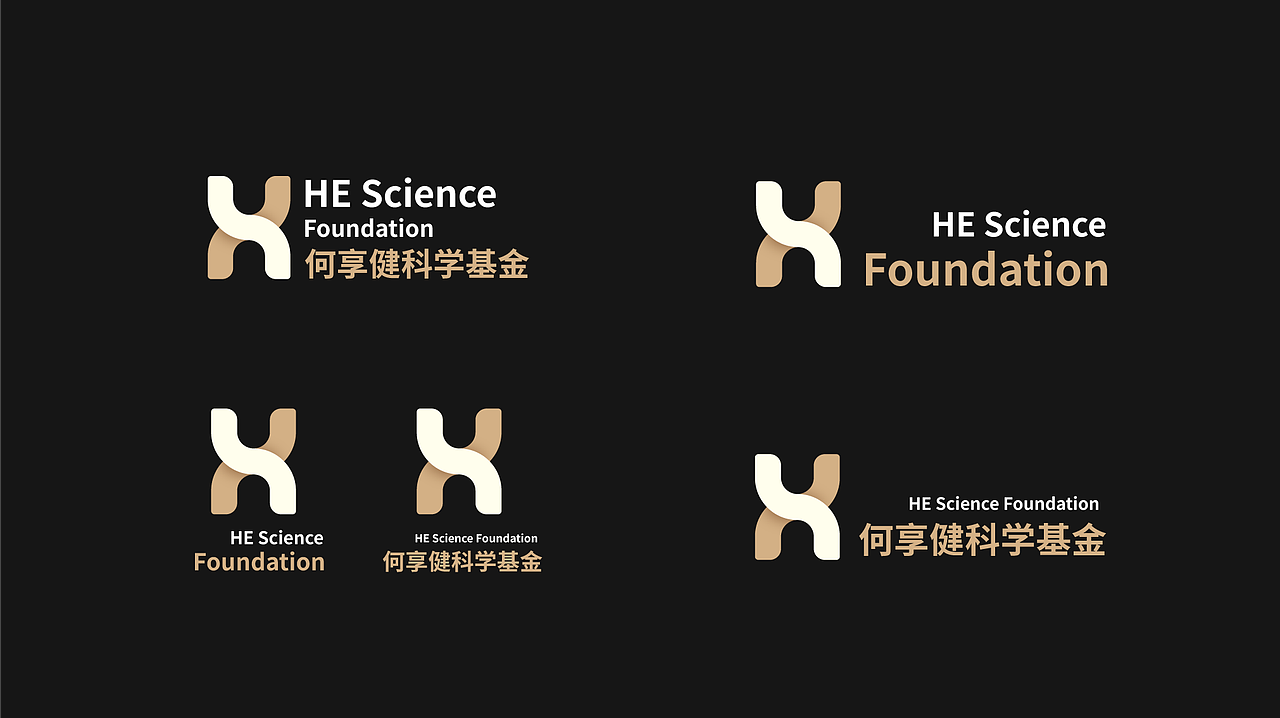 何享健科学基金Logo设计&slogan设计