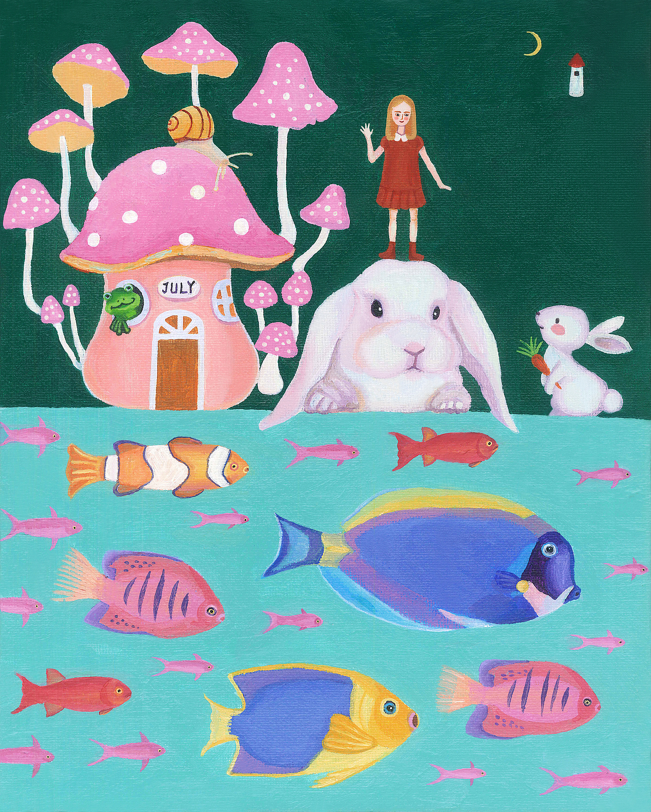 活在这珍贵的人间,太阳强烈,水波温柔。