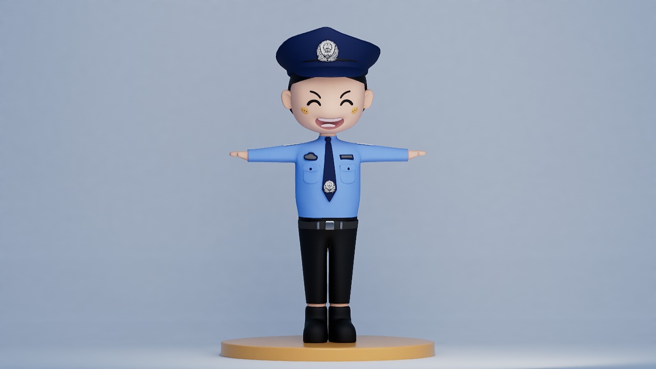 【NICK老师】警察形象建模（男士）（图ZMzAwMDY0MDAw） - 人物/生物 - 站酷设计师Nick老师原创素材 - 站酷ZCOOL