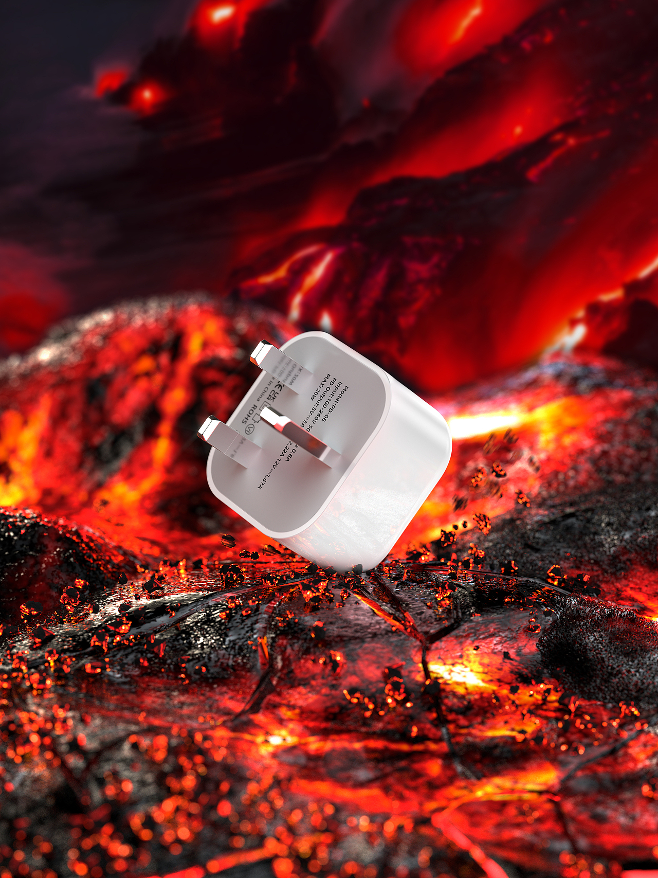 产品建模使用的是Rhino 7 渲染octane