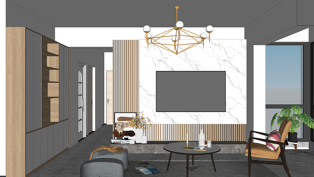 113平四房温暖的家