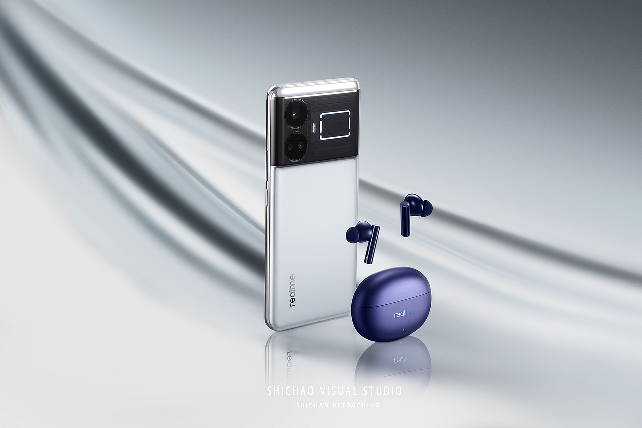 realme 耳机手机电子产品修图（图ZMzU3NDE3NDcy） - 修图/后期 - 站酷设计师仕超商业修图原创素材 - 站酷ZCOOL