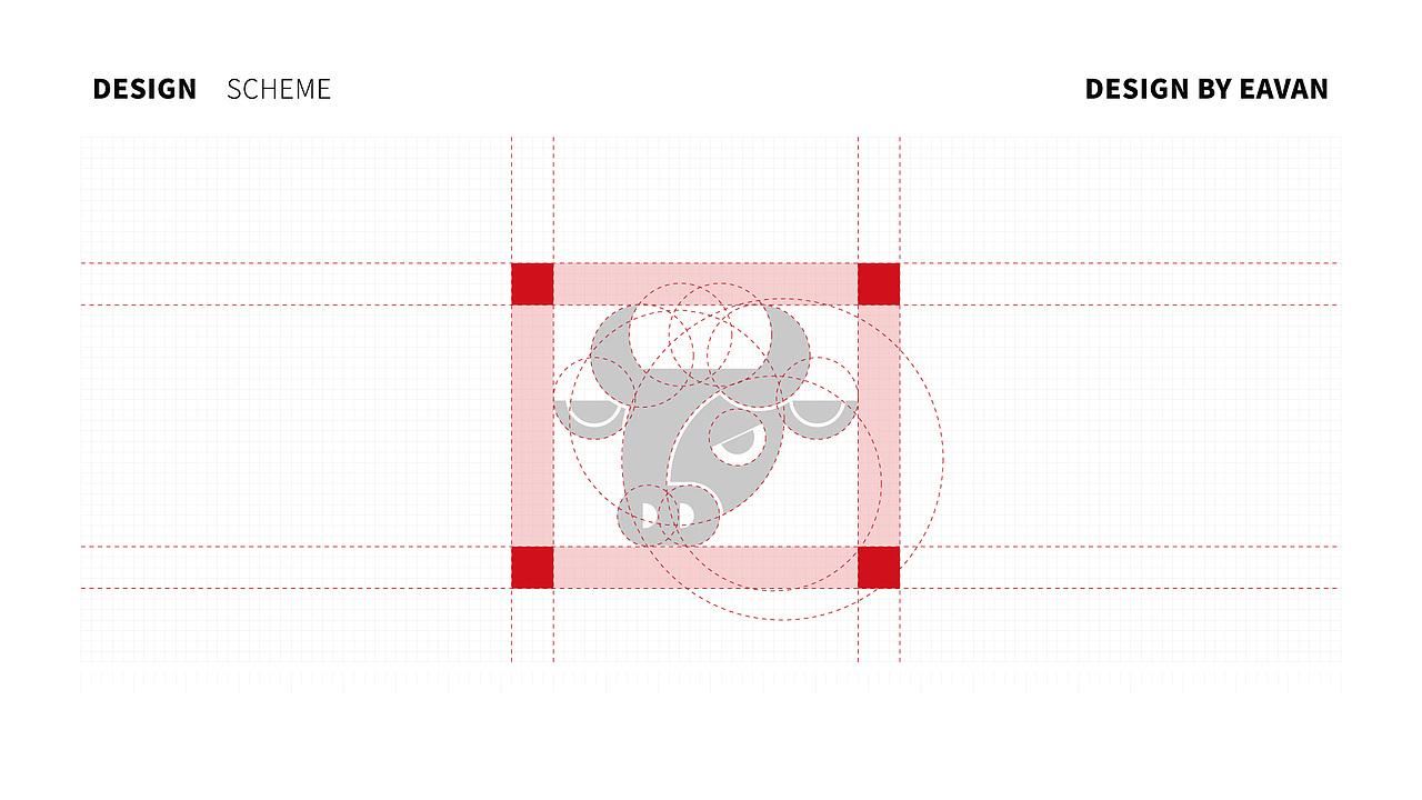 夏庄恩记 牛羊鲜肉品牌logo设计提案
