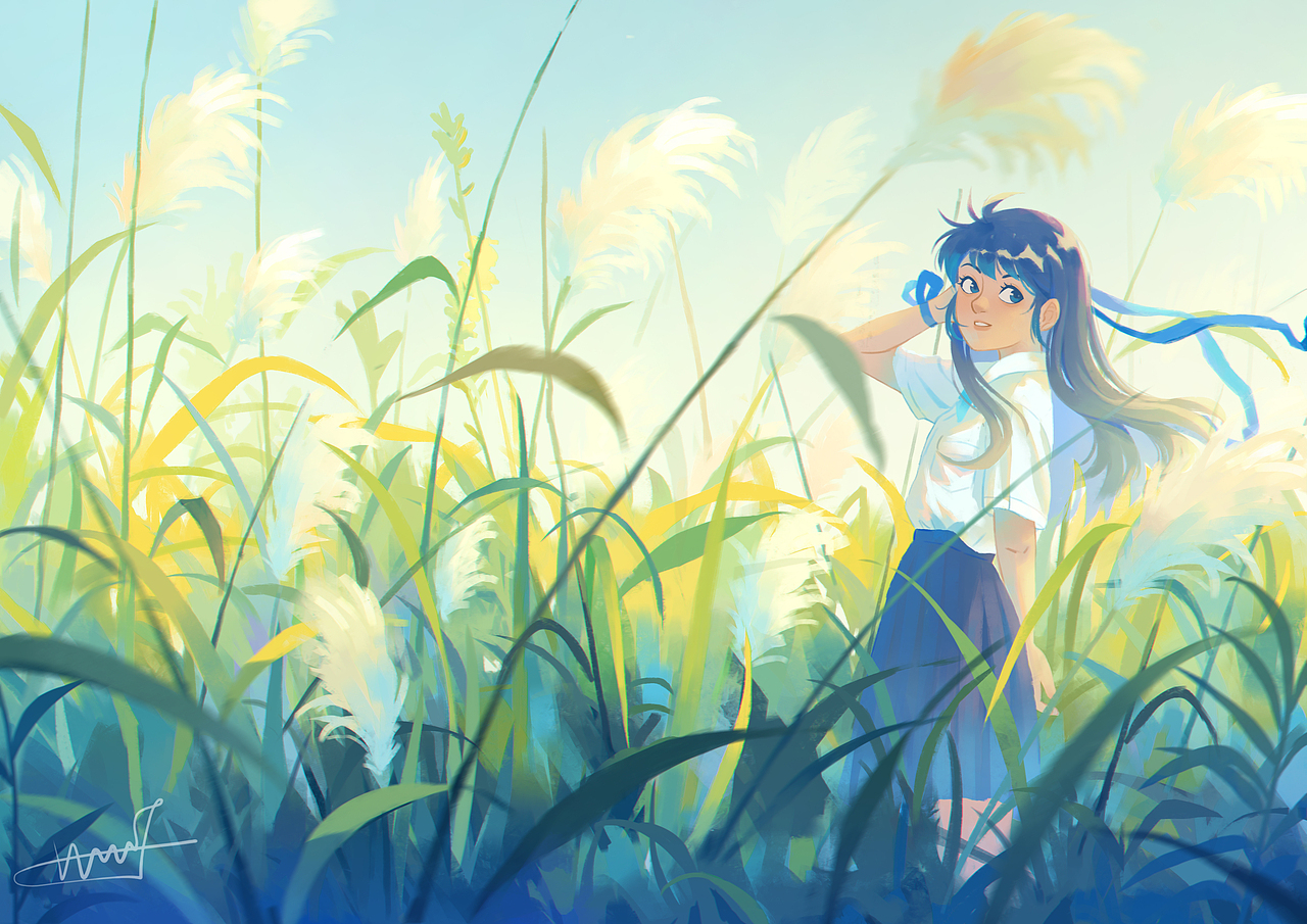 绿色插画练习（图ZMzI3NDgzMDQ4） - 创作习作 - 站酷设计师我还未老原创素材 - 站酷ZCOOL