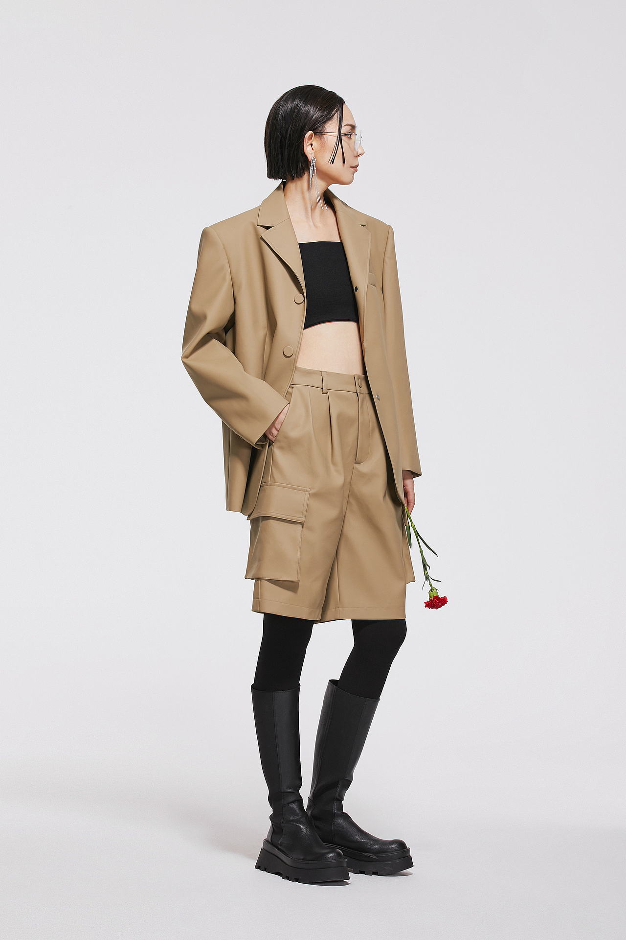 独立设计师品牌女装LOOKBOOK拍摄
