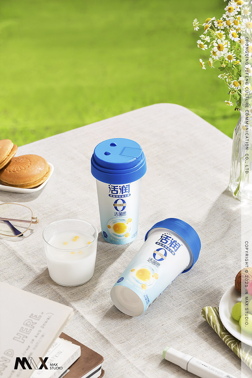 新希望 x 活润益生菌晶球发酵乳丨产品摄影_摄影师max-站酷zcool