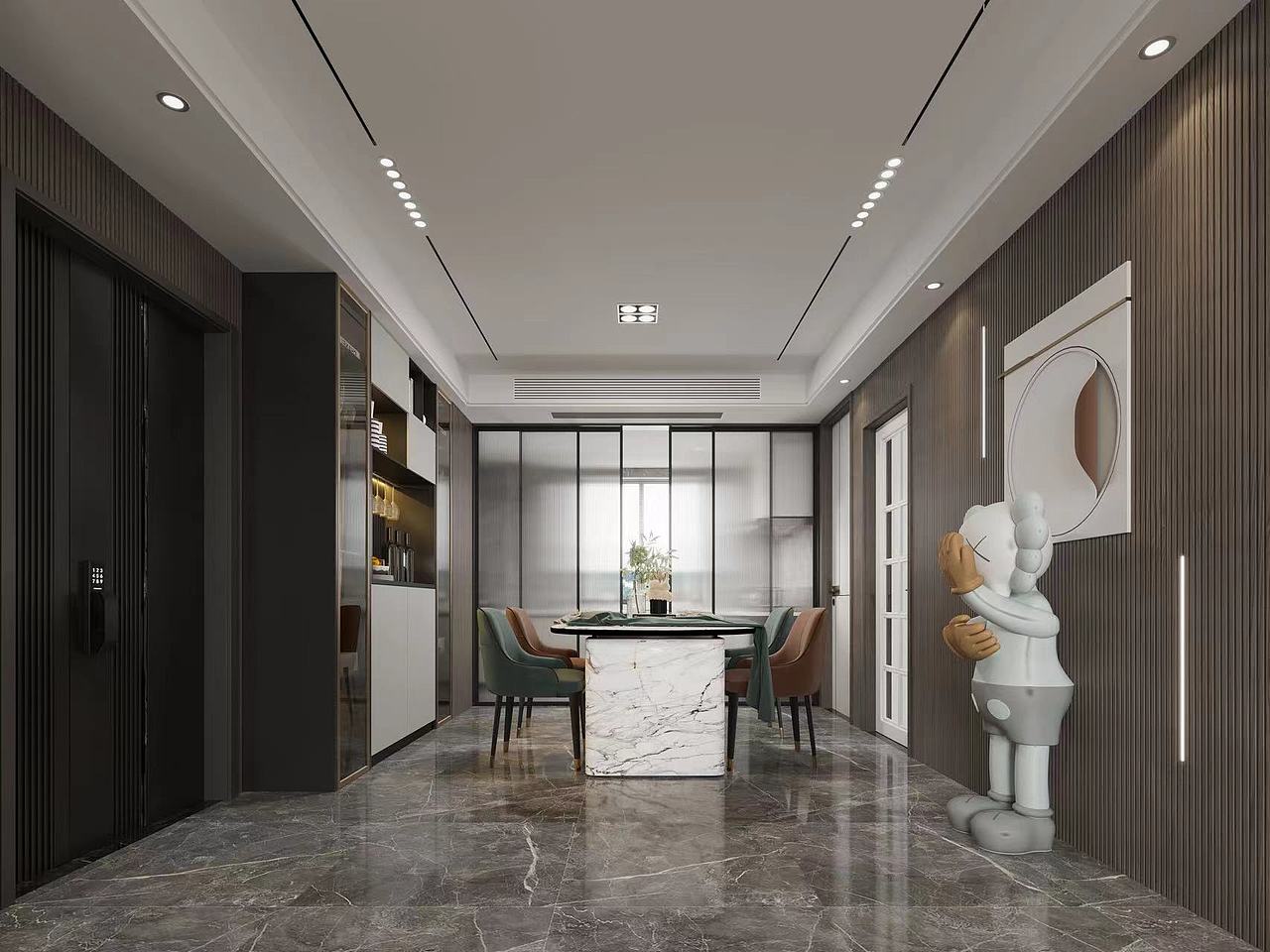 安徽三口设计室内装修设计培训作品欣赏