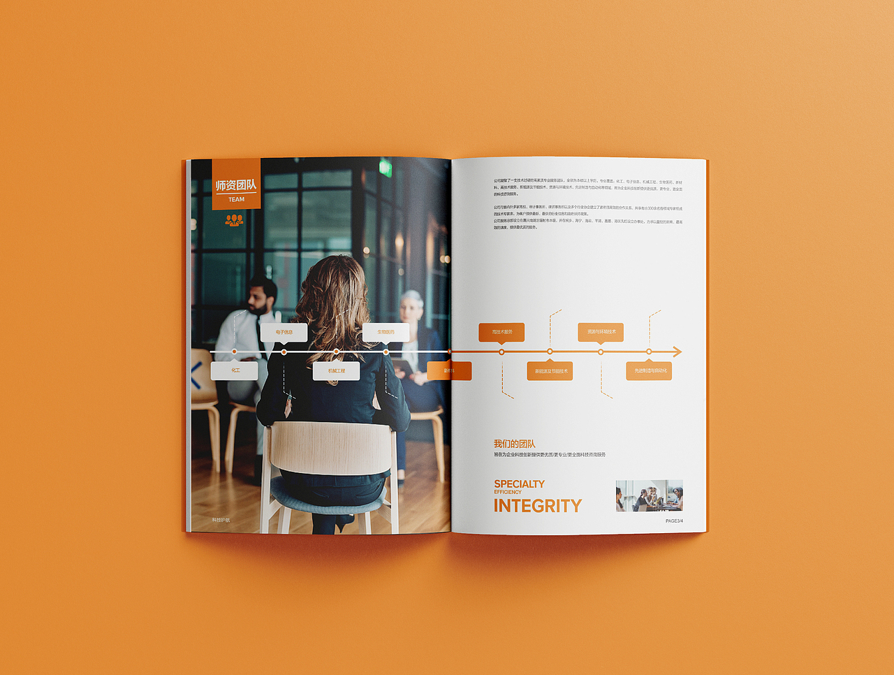 企业科技画册设计