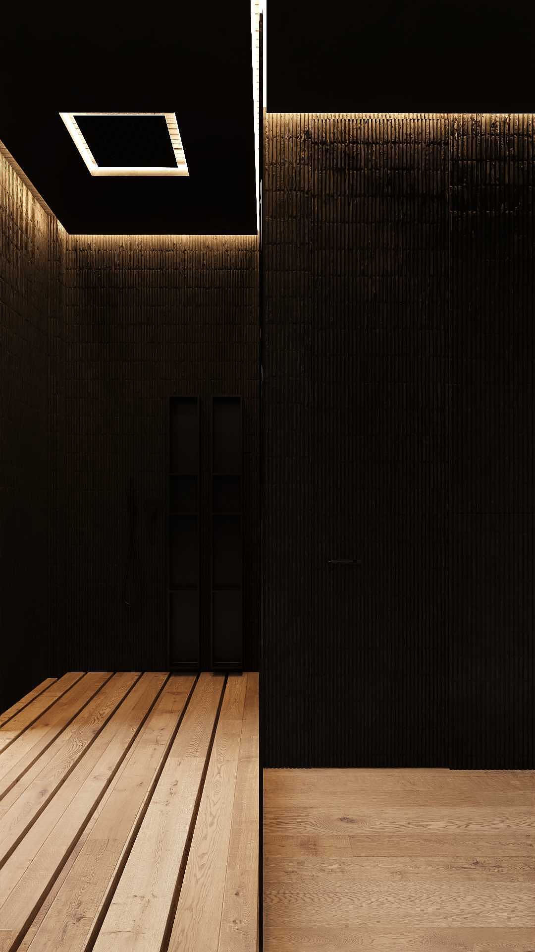 黑色森林——現代極簡別墅案例